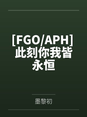 [FGO/APH] 此刻你我皆永恒