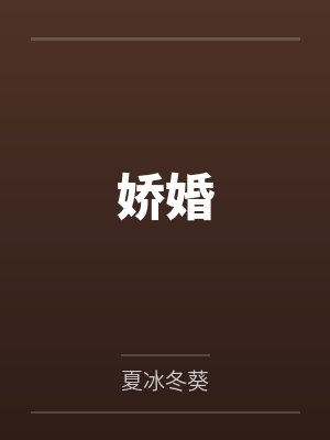 夏沫漓季云锦娇婚