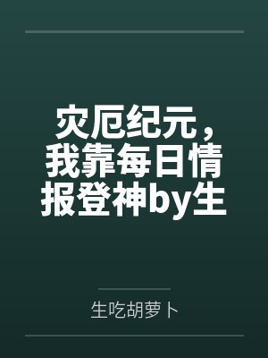 灾厄纪元，我靠每日情报登神by生吃胡萝卜笔趣阁无弹窗